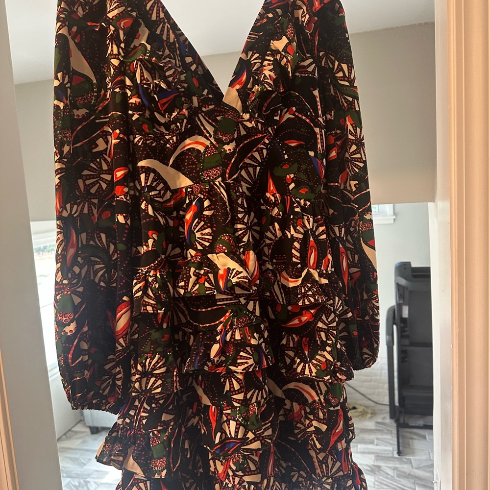 Colorful Patterned Dress